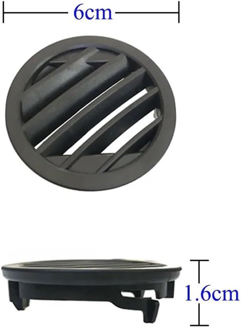 Airconditioning Ventilatierooster Voor Benz Voor X204 Voor GLK Voor GLK220 Voor GLK250 Voor GLK300 Voor GLK350 Dash Airconditioning AC Vent Outlet Grille Ronde Cover Airconditioning Uitlaat Vent (Siz