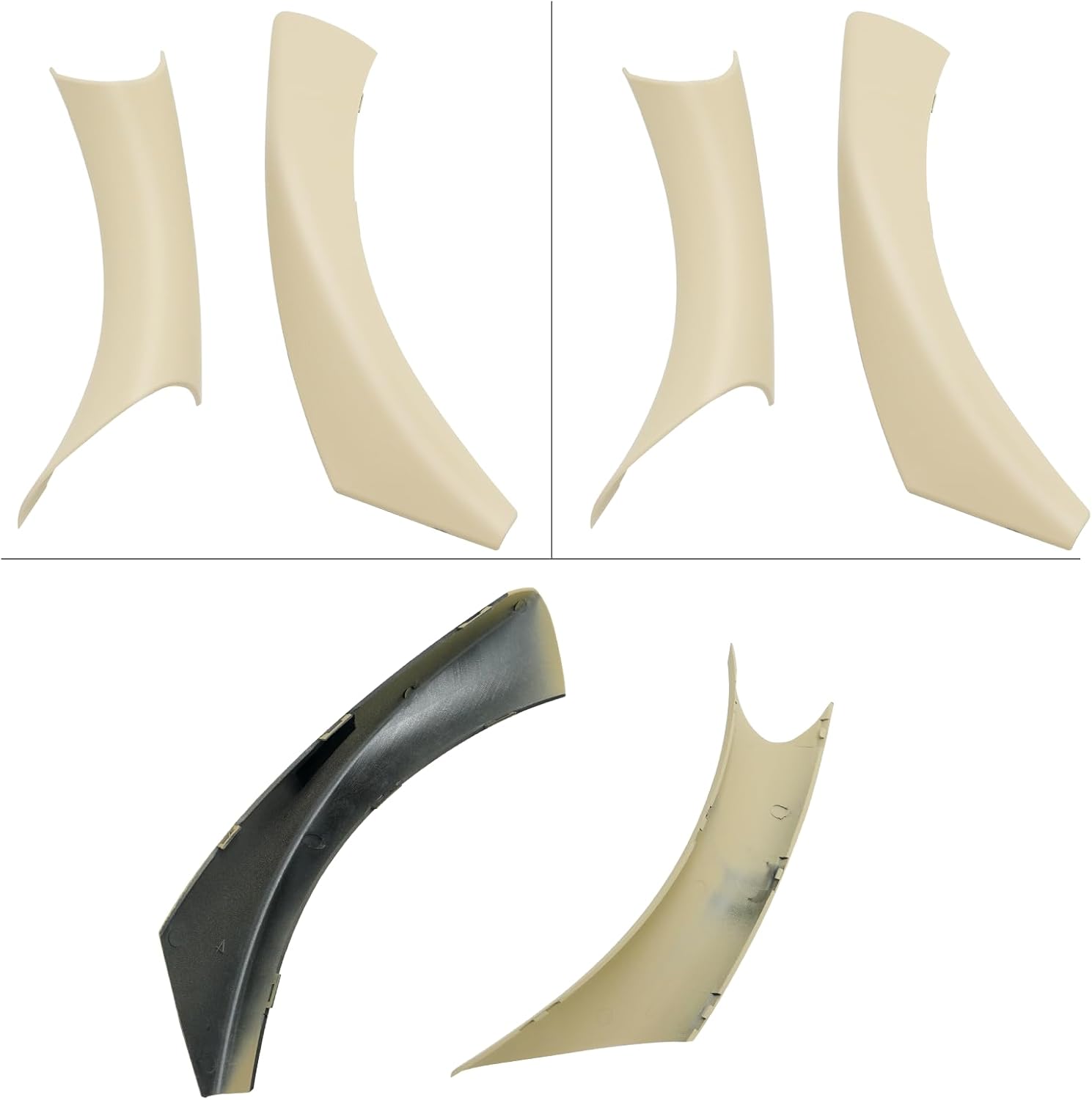 For BMW 3  E90/E91 Door Handle Covers 6PCS  Left and Right Passenger Side |YDSSTORE