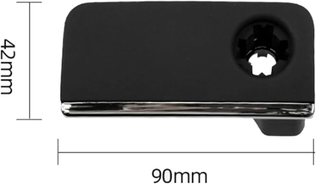 RFAXAVPH Tapa de la manija de la guantera del coche for Mercedes apto for Benz ML GL CLASE W164 2007-2011 manija de la hebilla del interruptor de la caja de herramientas(Beige)