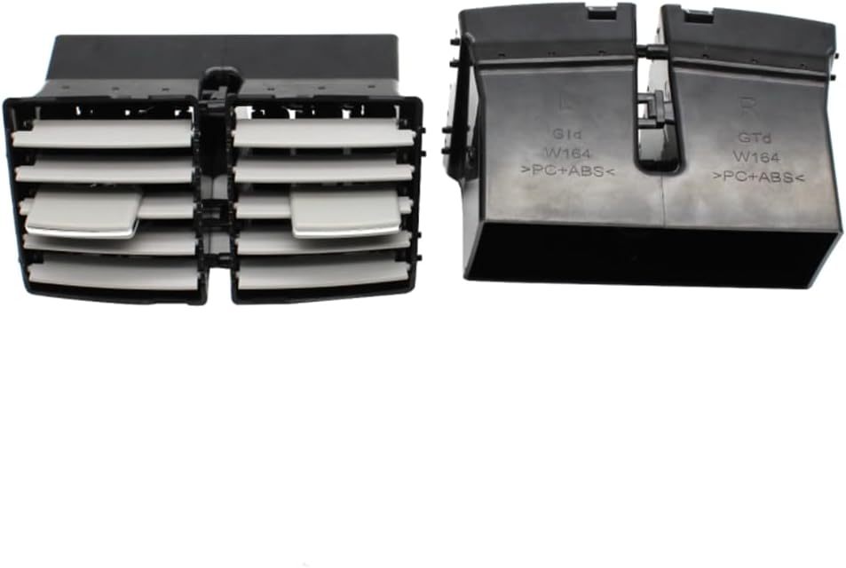 Car Interior Rear Air Conditioner Ac Vent Grille Outlet Assembly for Mercedes BENZ W164 ML GL 300 350 450 500 1648300454.Grey