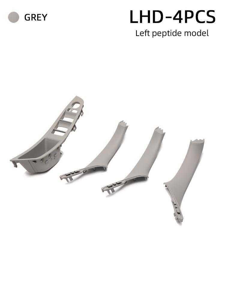 YDSSTORE 4PCS Door Handle Kit for BMW 5 Series F10/F11.Driver Side Window Switch Armrest+ Passenger Door Pull Handle+Window Switch Covers for BMW 520 523 525 528 530 535 (2010-2016)-autoydsstore