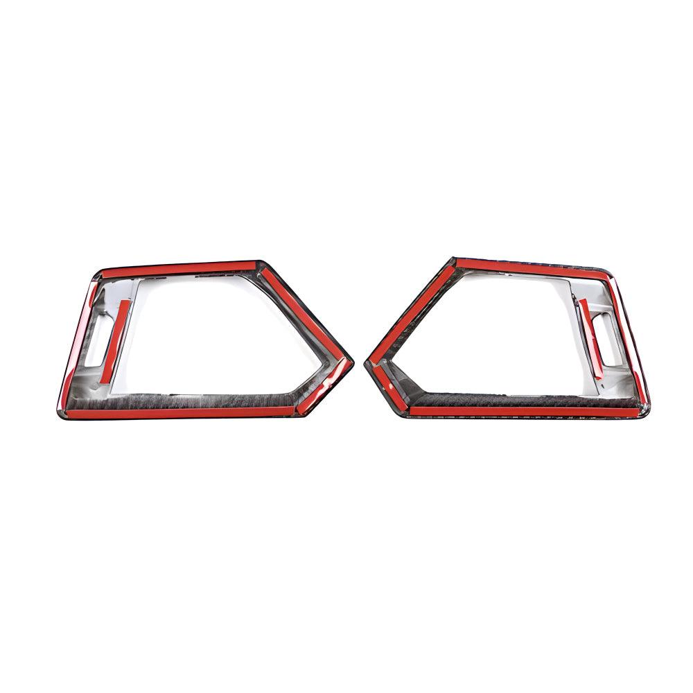 YDSSTORE Car Carbon Fiber Front Side Air Conditioning Outlet Vent Frame Grille Cover Trim for BMW G20 3 Series 330i M340i 2019 2020 2021 2022 2023 2024 / G22 4 Series Coupe M440i Interior Accessories-autoydsstore