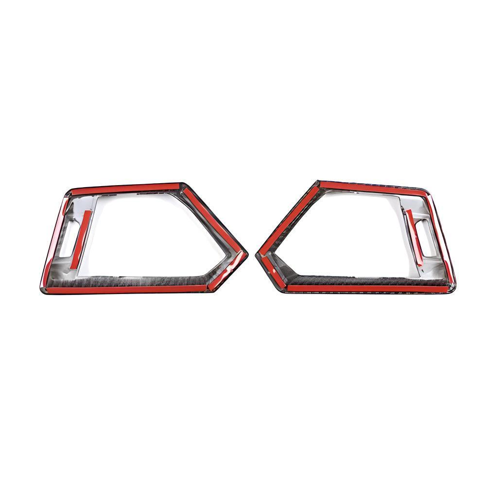 YDSSTORE Car Carbon Fiber Front Side Air Conditioning Outlet Vent Frame Grille Cover Trim for BMW G20 3 Series 330i M340i 2019 2020 2021 2022 2023 2024 / G22 4 Series Coupe M440i Interior Accessories-autoydsstore