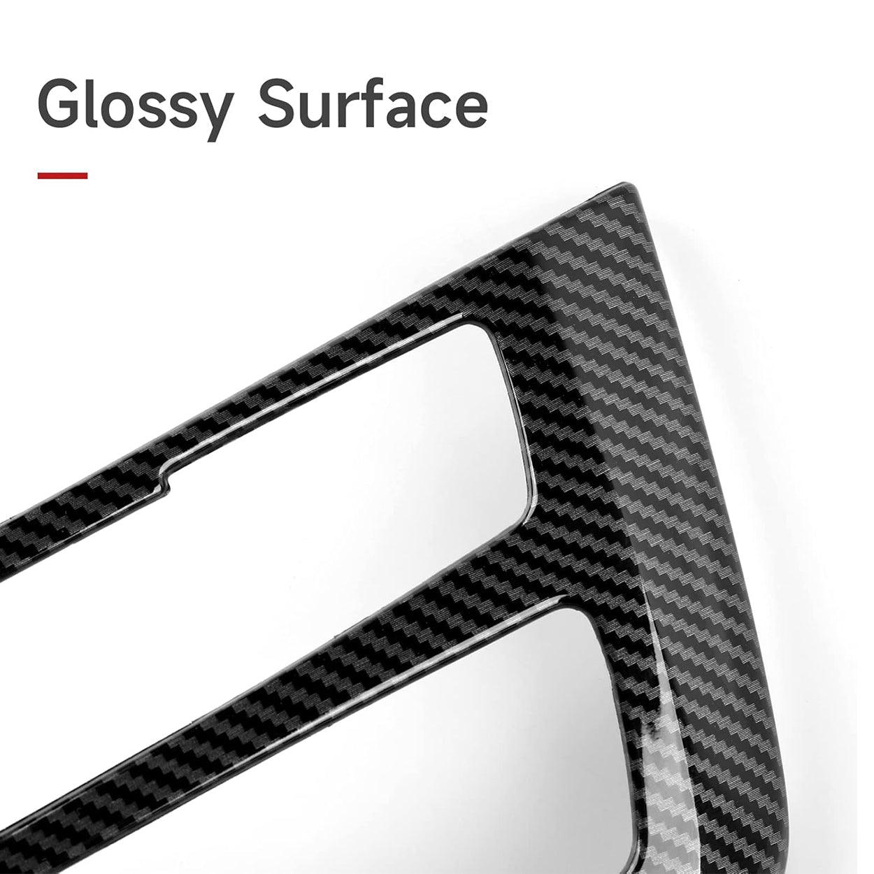 Car Sticker Decal CD Panel Trim Carbon Color ABS Cover Compatible with BMW F30 F31 F34 3GT F32 F33 F36 2013 2014 2015 2016 2017 2018 2019 Accessories-autoydsstore