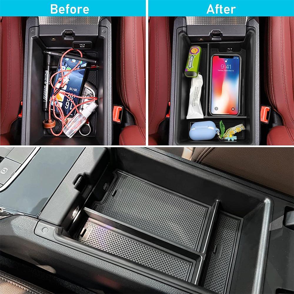 Compatible with BMW Center Console Organizer for 3 Series G20 (2019-2024). 4 Series G22/i4 G26 (2021-2024) - Console Storage Box for BMW 3/4 Series-autoydsstore