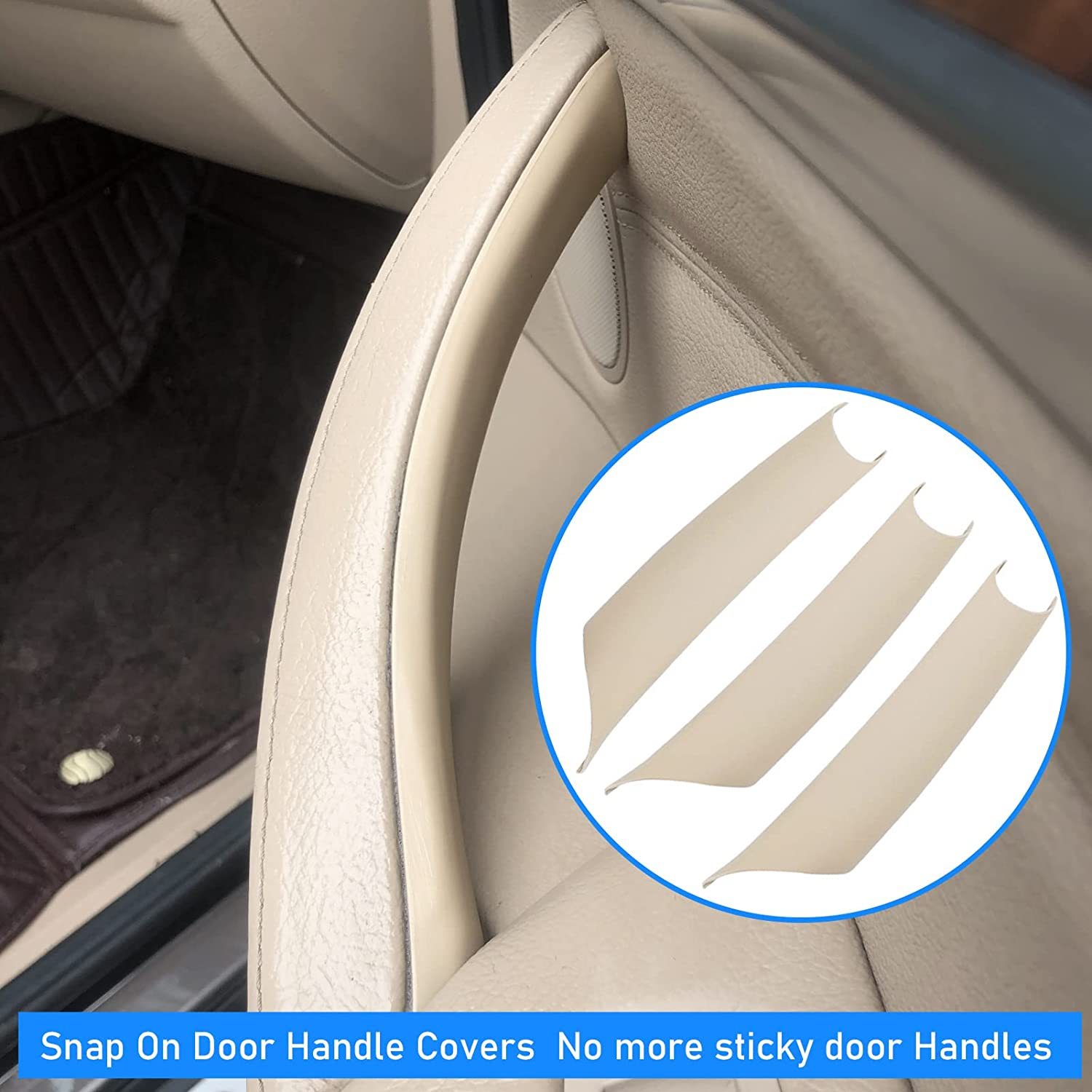 For BMW X5 X6 Car Door Handle Covers 3PCS Replacement | YDSSTORE-autoydsstore