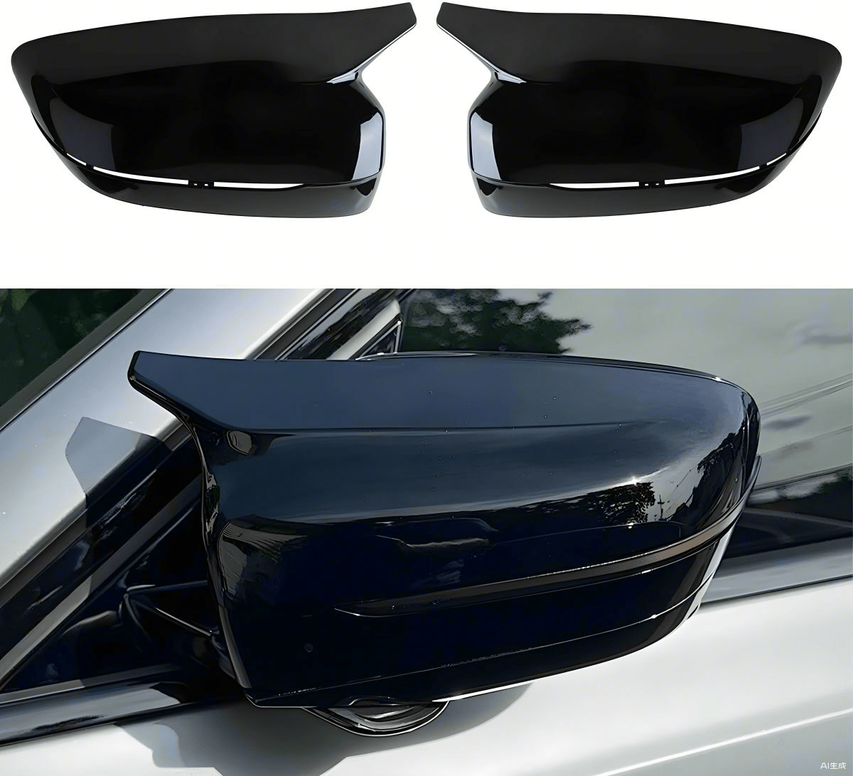 2PCS Carbon Fiber Pattern Side Mirror Covers for BMW 3 Series G20/G21 | 4 Series G22/G23/G26 | 5 Series G30/G31 | 7 Series G11/G12 | 8 Series G14/G15/G16 – Rear View Door Mirror Caps-autoydsstore