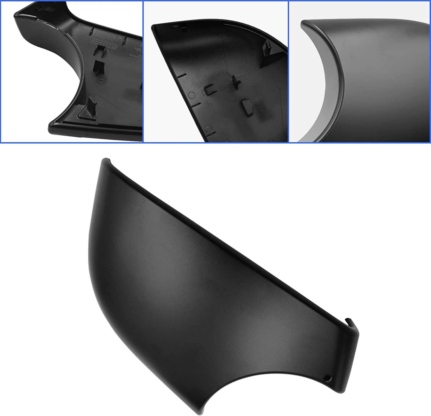 YDSSTORE Compatible with Tesla Model Y Mirror Lower Cover 2018-2021.Left Drive Side Rearview Mirror Base Cover Trim. Side Mirror Bottom Cover Replacement for Tesla Model Y Wing Mirror Repair(Left)-autoydsstore