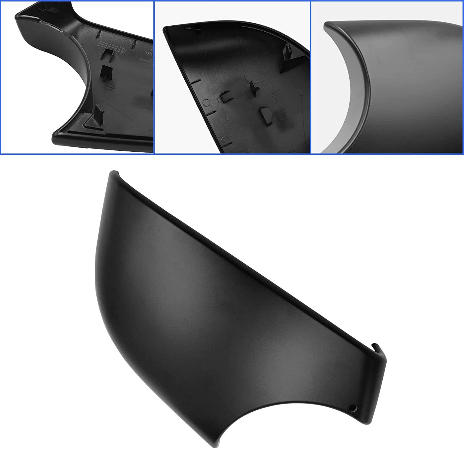 YDSSTORE Compatible with Tesla Model Y Mirror Lower Cover 2018-2021.Left Drive Side Rearview Mirror Base Cover Trim. Side Mirror Bottom Cover Replacement for Tesla Model Y Wing Mirror Repair(Left)-autoydsstore