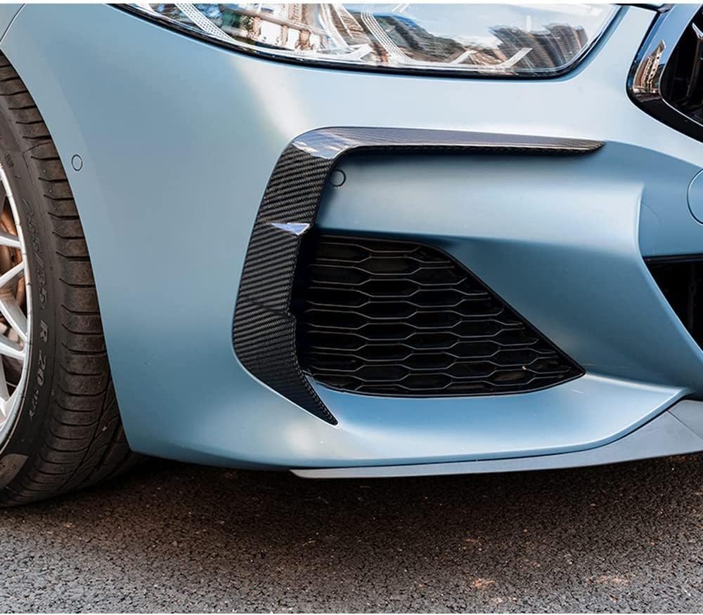 Real Carbon Front Bumper Canards Splitter Flap Trim for BMW 8 Series G14/G15/G16 2018-IN