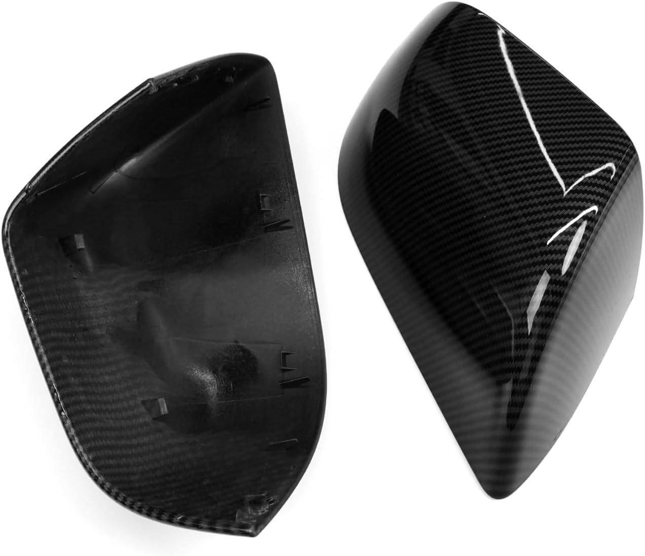 Tesla Model 3 Mirror Caps Side Mirror Replacement.Carbon Fiber Pattern| YDSSTORE