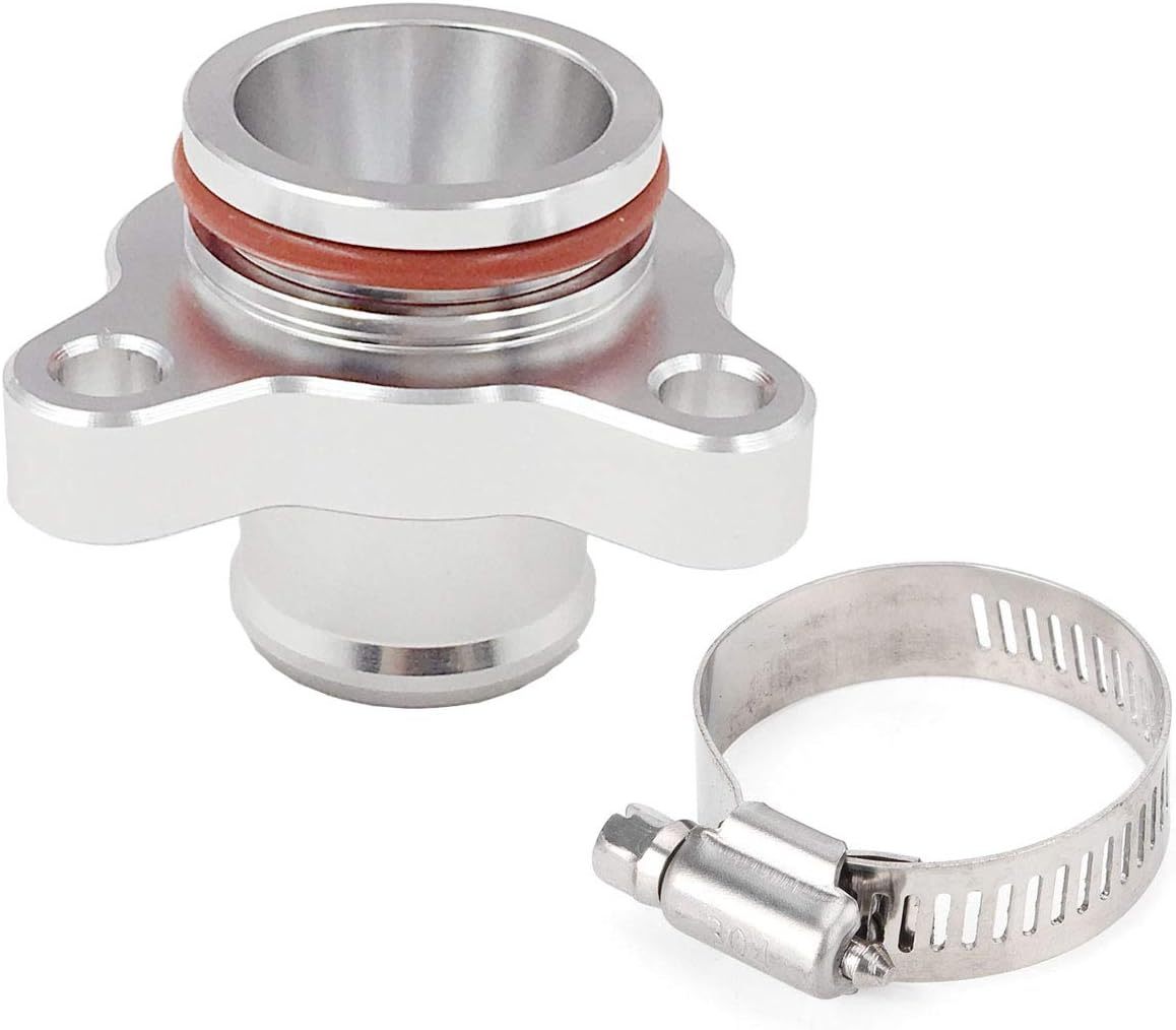 YDSSTORE Aluminum Water Hose Fitting Replacement for BMW E82 E88 E90 E91 E92 E93 E60 E61 E63 E64 E65 E66 F07 F10 F11 F12 F13 N52 N53 N54 N51 Engines Replace 11537541992 11537544638-autoydsstore