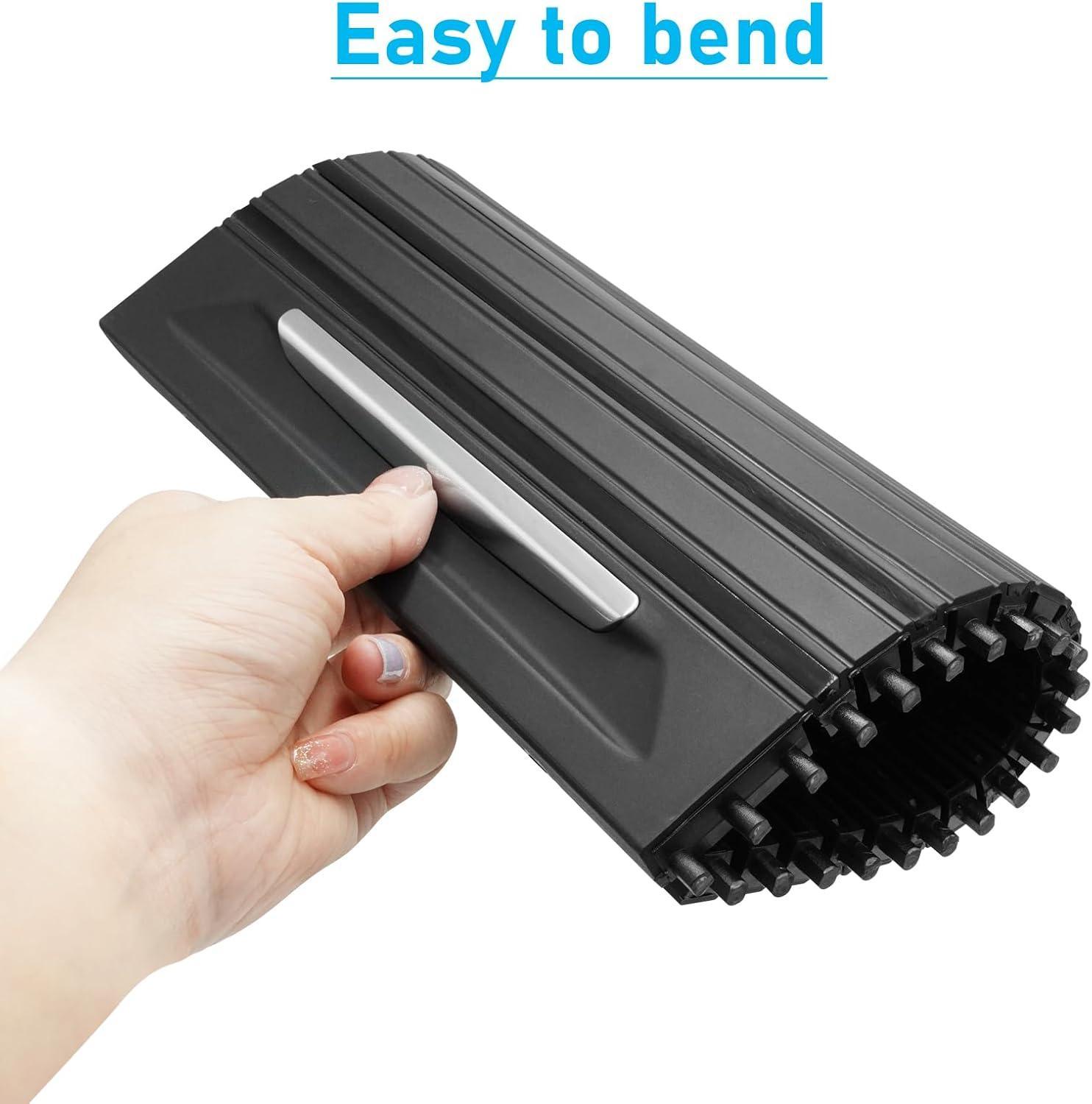 YDSSTORE Compatible with BMW Console Roller Blind Cover. X5 F15/X6 F16 Cup Holder Sliding Cover. Center Console Sliding Shutters for BMW X5 F15 F85 (2013-2017) / X6 F16 F86 (2014-2019)-autoydsstore