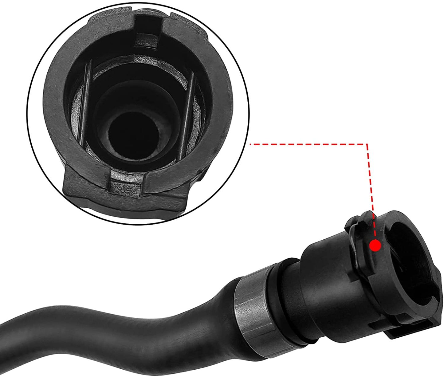 For BMW 1'/3' Upper Radiator Hose | YDSSTORE