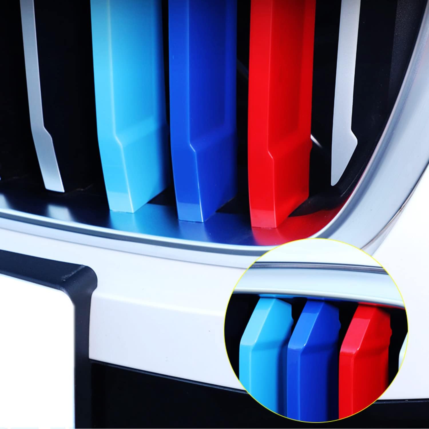 YDSSTORE M-Colored Grille Insert Trim for BMW X3 (2022-2023) | Compatible with Standard Kidney Grille (Not for 2022 X3 M40i)-autoydsstore