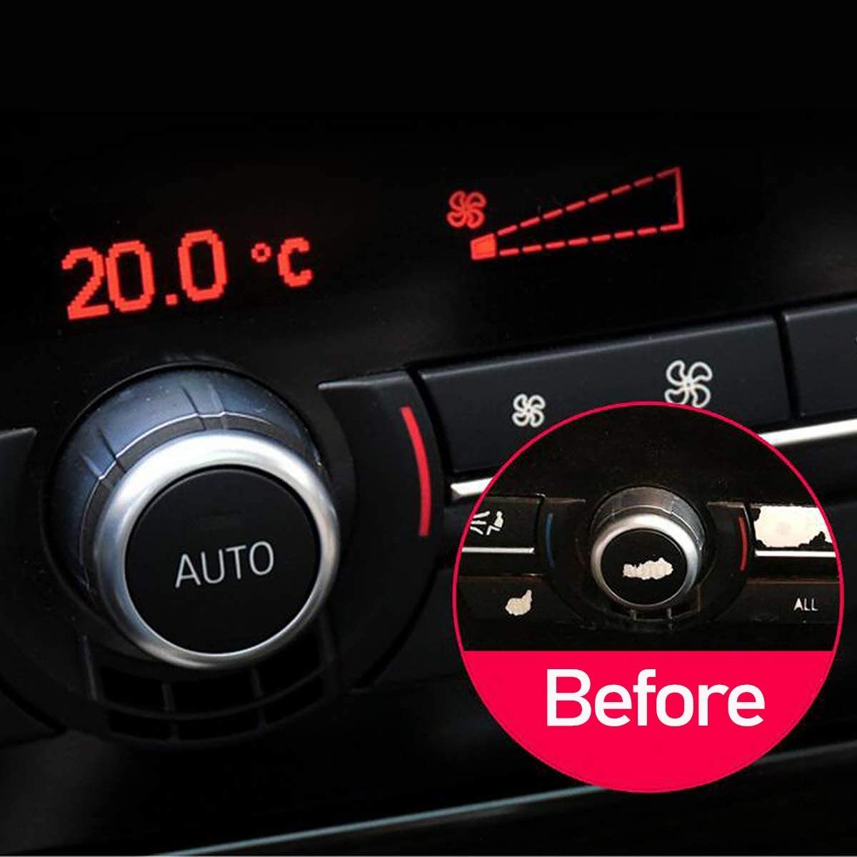 Modified for BMW 5/6/7/X5/X6 Air Conditioning Knob Button Covers | YDSSTORE