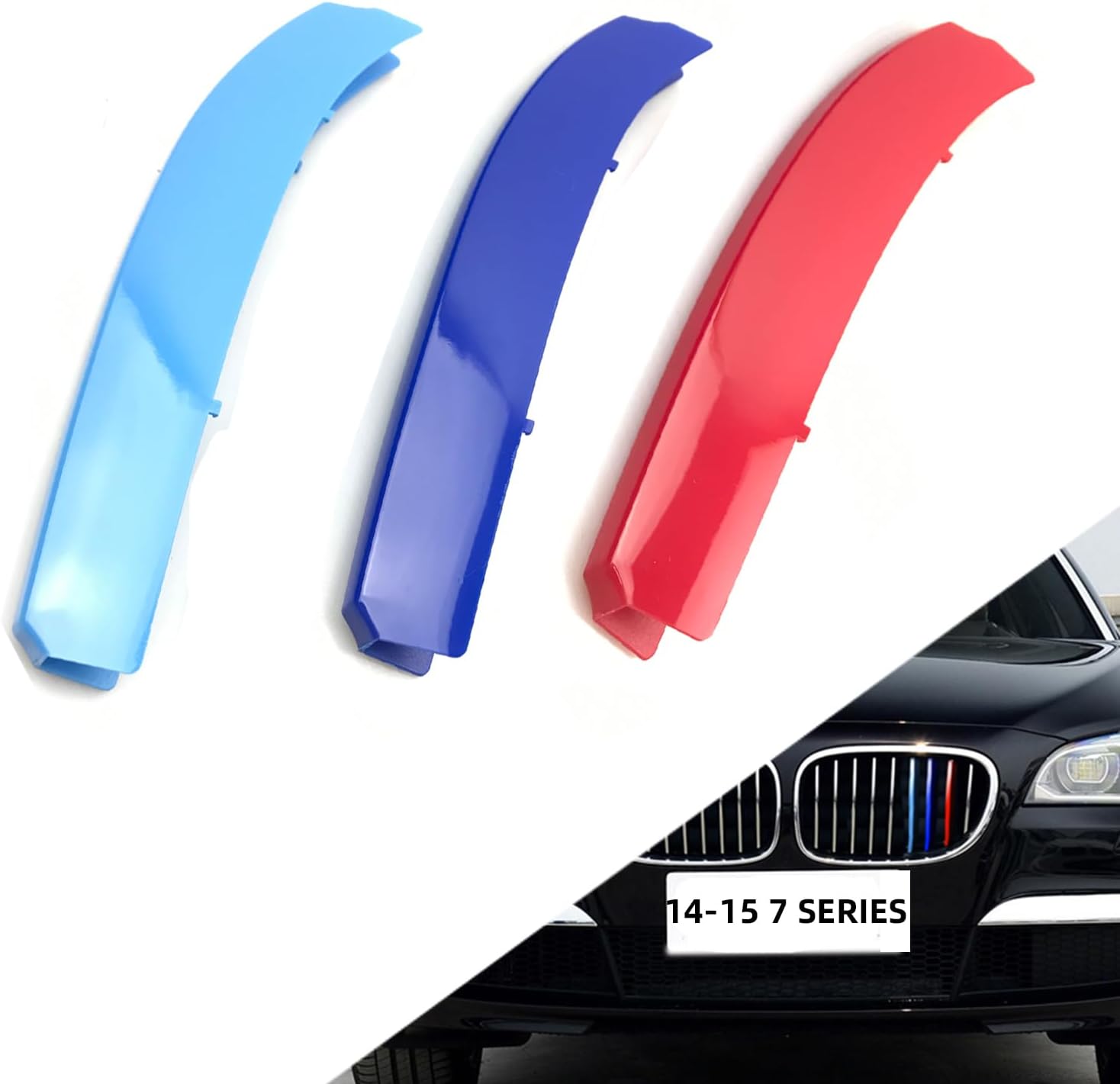 YDSSTORE Grille color stripes accessories 2020-2024 G14 G15 G16 8 Series 840I 850i 8-Beam