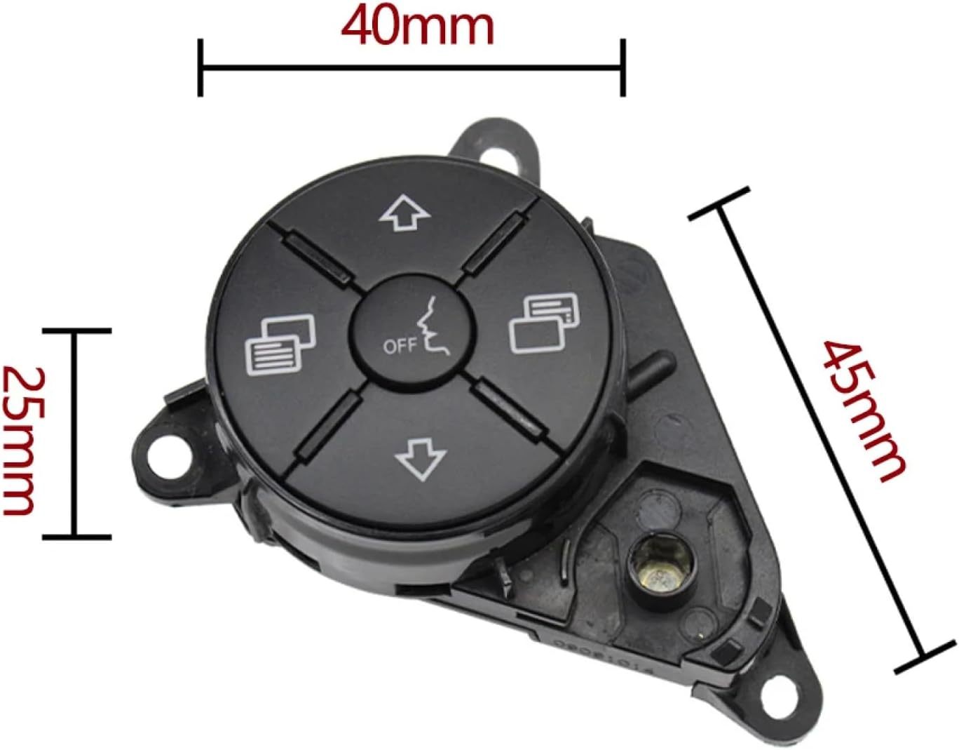 JQUAL Bouton de Commande de commutateur de Volant Gauche Droite. Touches Multifonctions pour Mercedes Benz W164 ML GL W251 1648700558 1648700658