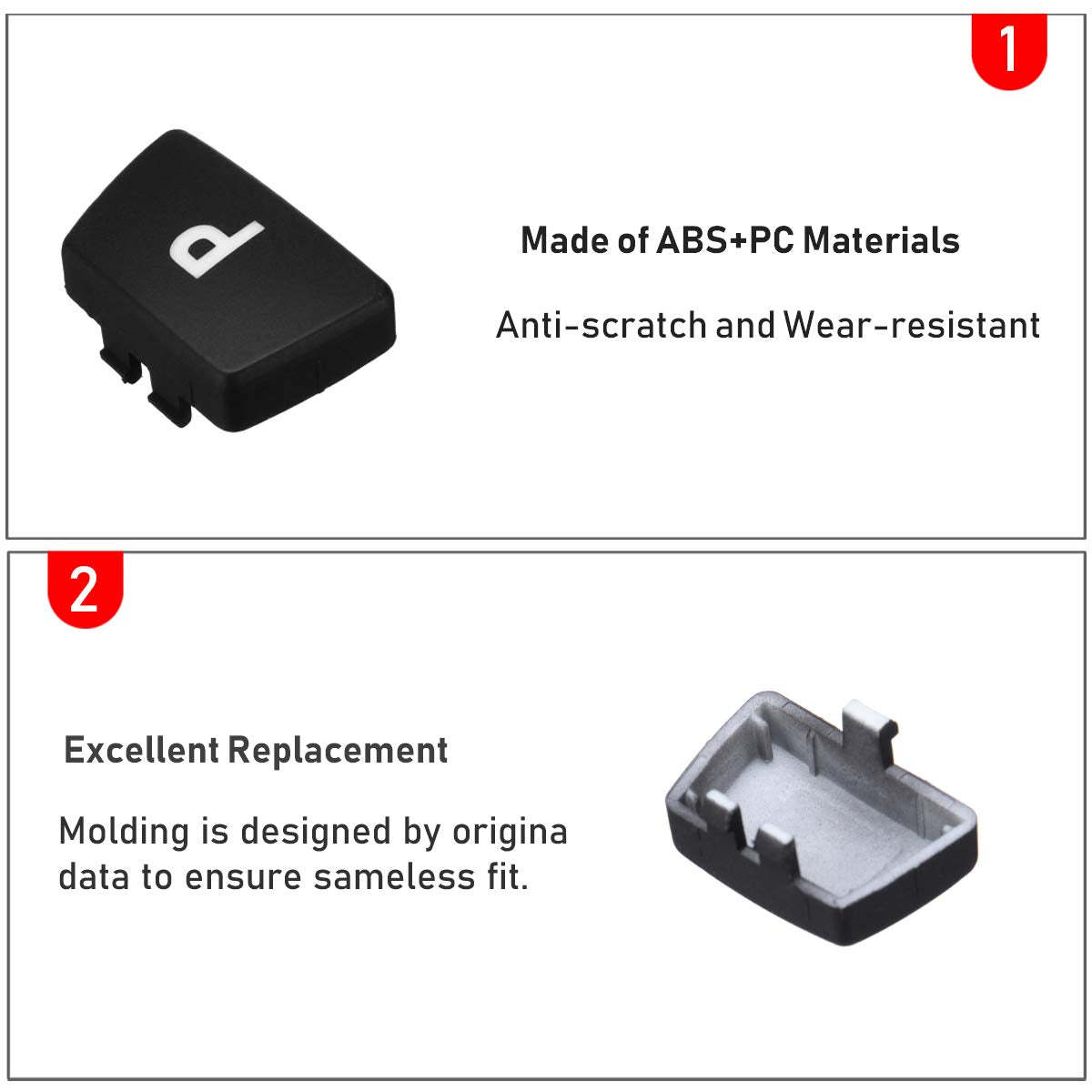 Upgraded For BMW 3/5/6 Series Gear Shift P Button Covers | YDSSTORE