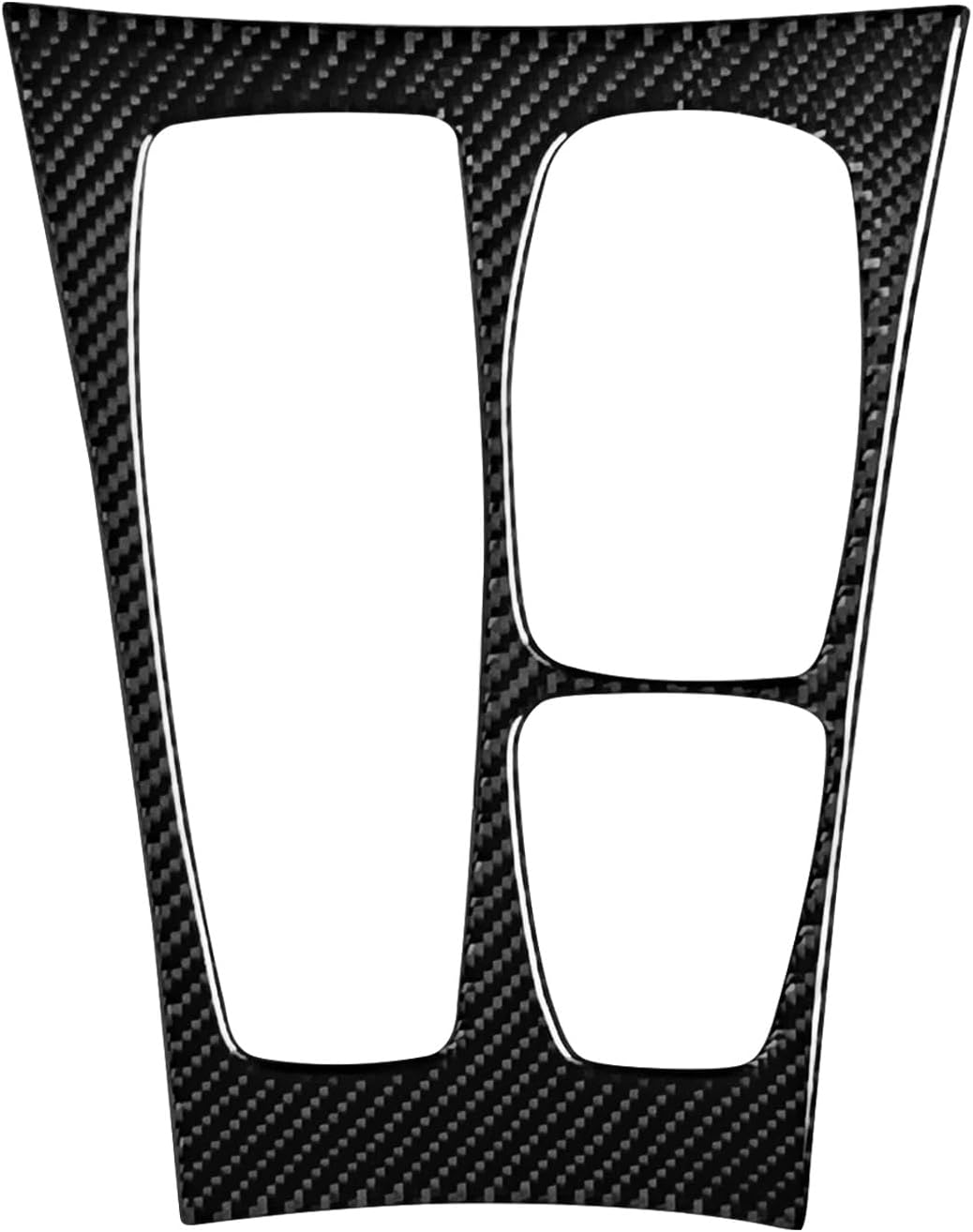 YDSSTORE Carbon Fiber Center Console Gear Shifter Box Panel Cover Trim for BMW X5 X6 E70 E71 (2010-2014) – 1pc Black D | Premium Auto Interior Accessories-autoydsstore