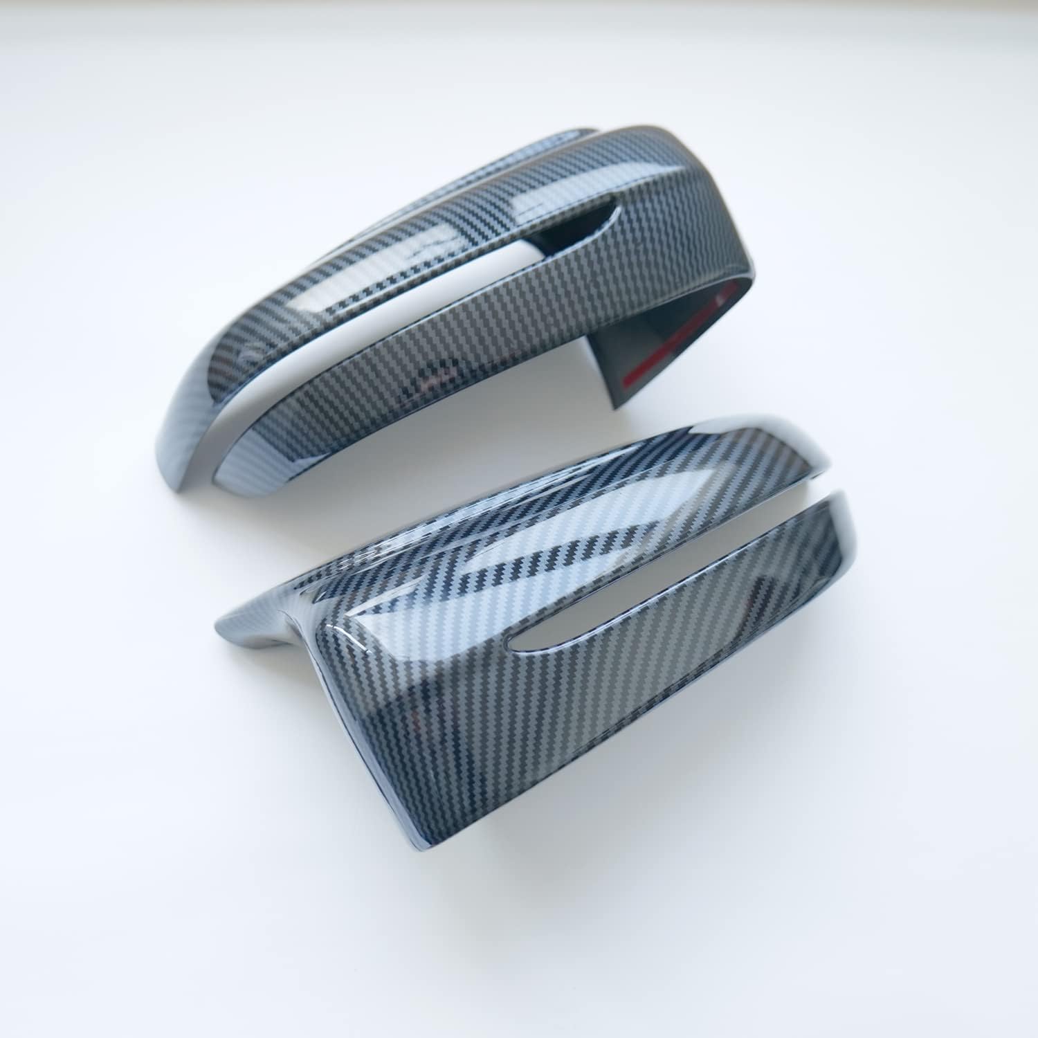 New 2pcs Demon Horn Exterior Door Mirror Cover Cap Trim fit for BMW 3 4 5 6 7 8 Series 320i 330i 330e 530i 530e 540i 2019 2020 2021 2022 2023|YDSSTORE