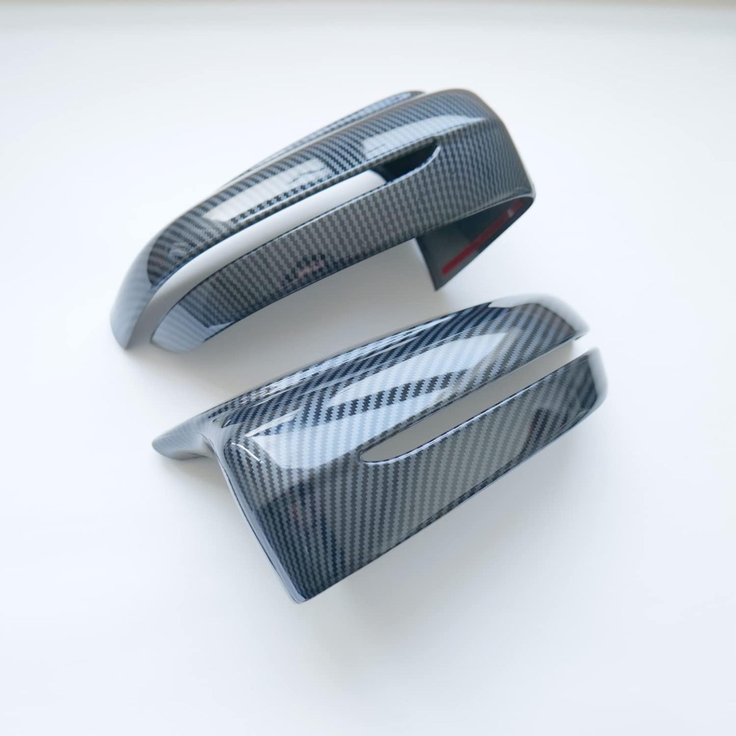 New 2pcs Demon Horn Exterior Door Mirror Cover Cap Trim fit for BMW 3 4 5 6 7 8 Series 320i 330i 330e 530i 530e 540i 2019 2020 2021 2022 2023|YDSSTORE