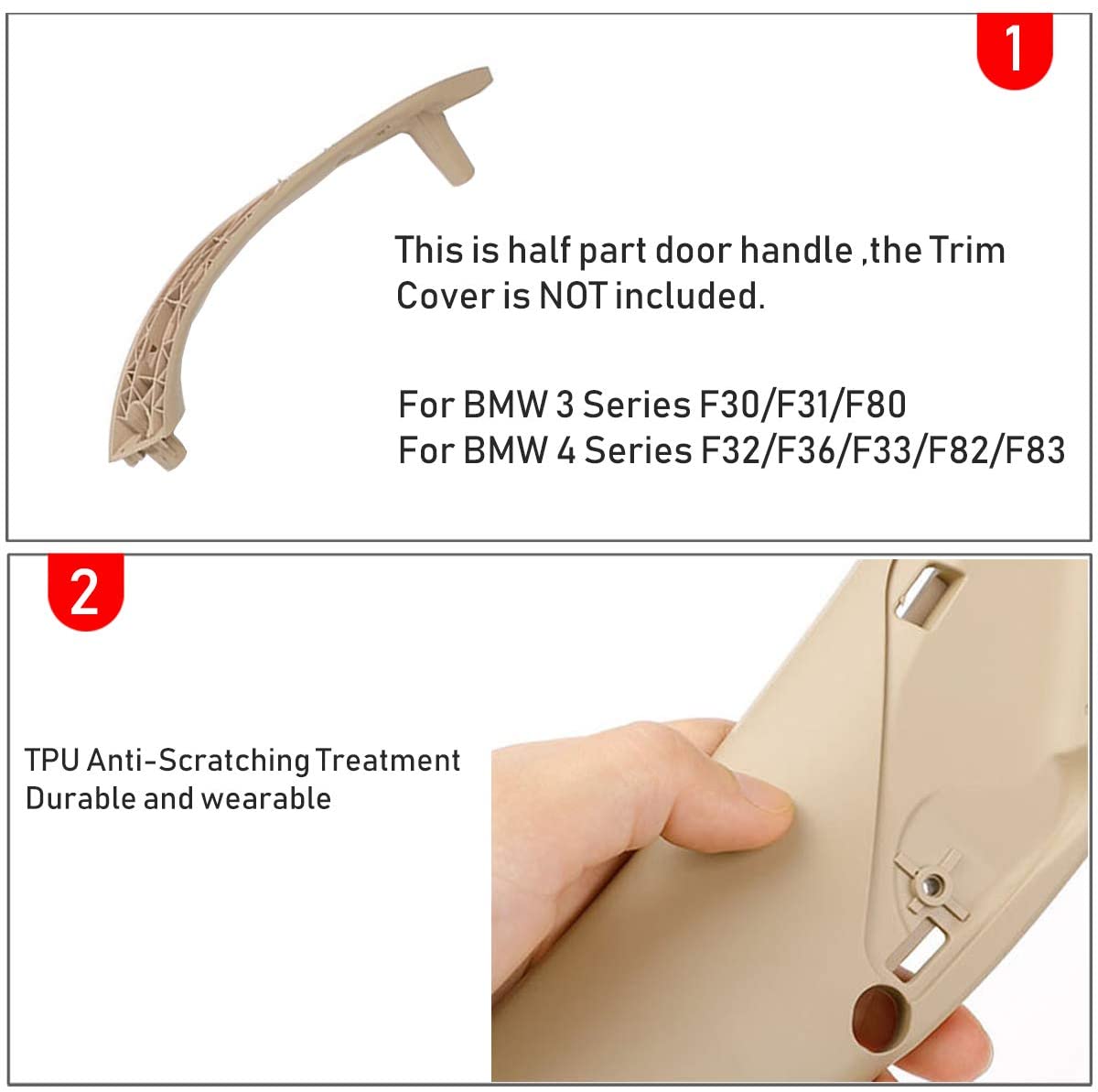 Upgraded For BMW 3/4 Series Car Door Handle | Left | YDSSTORE