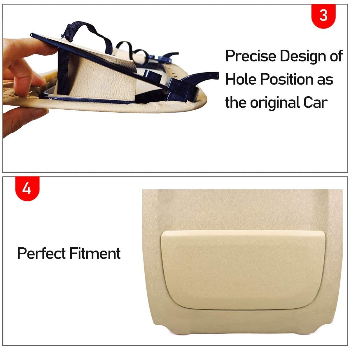 For BMW 5'/7' Seat Back Pocket Cover | YDSSTORE