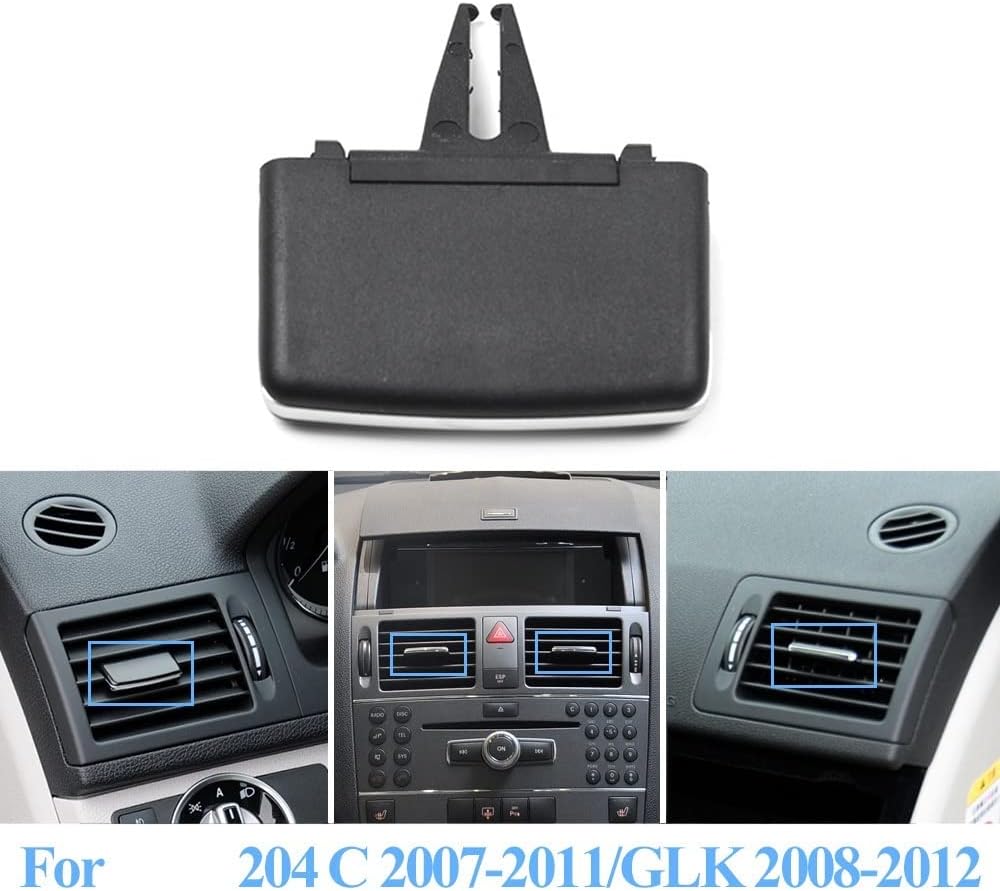 AC Vent Sliding Tab Clip Repair Kit – Compatible with Mercedes-Benz W204 C180/C200/C260 & GLK300/GLK260