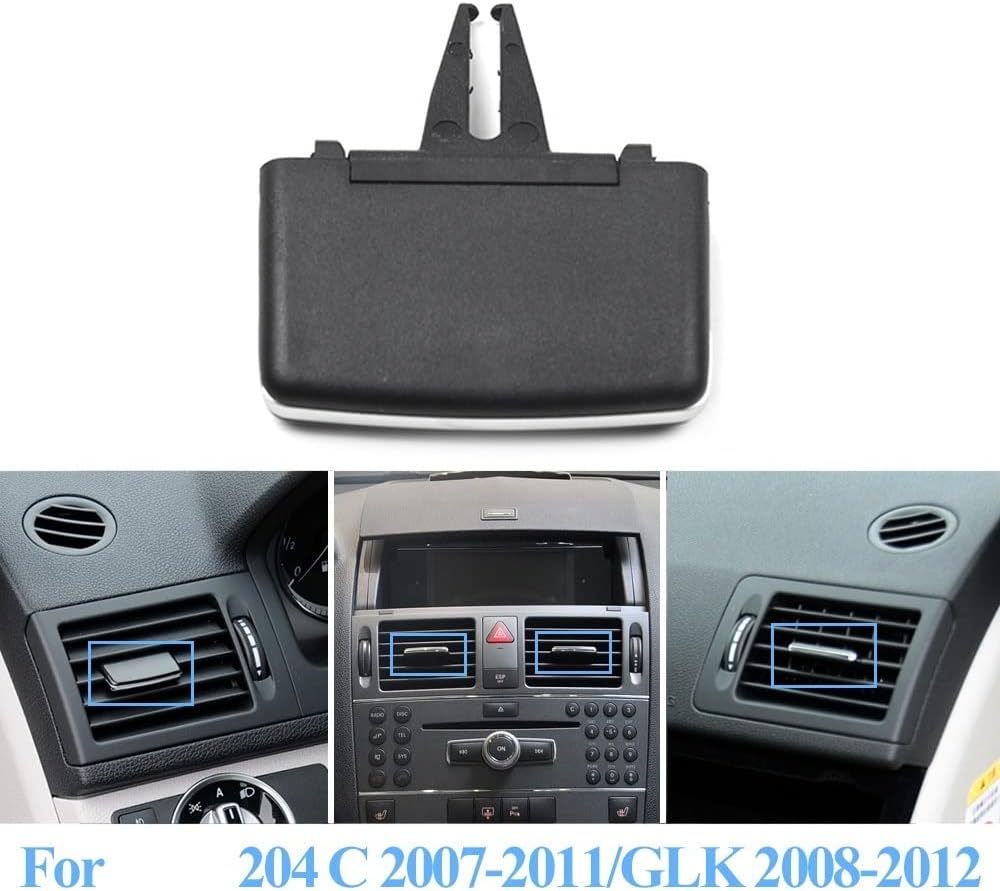 AC Vent Sliding Tab Clip Repair Kit – Compatible with Mercedes-Benz W204 C180/C200/C260 & GLK300/GLK260