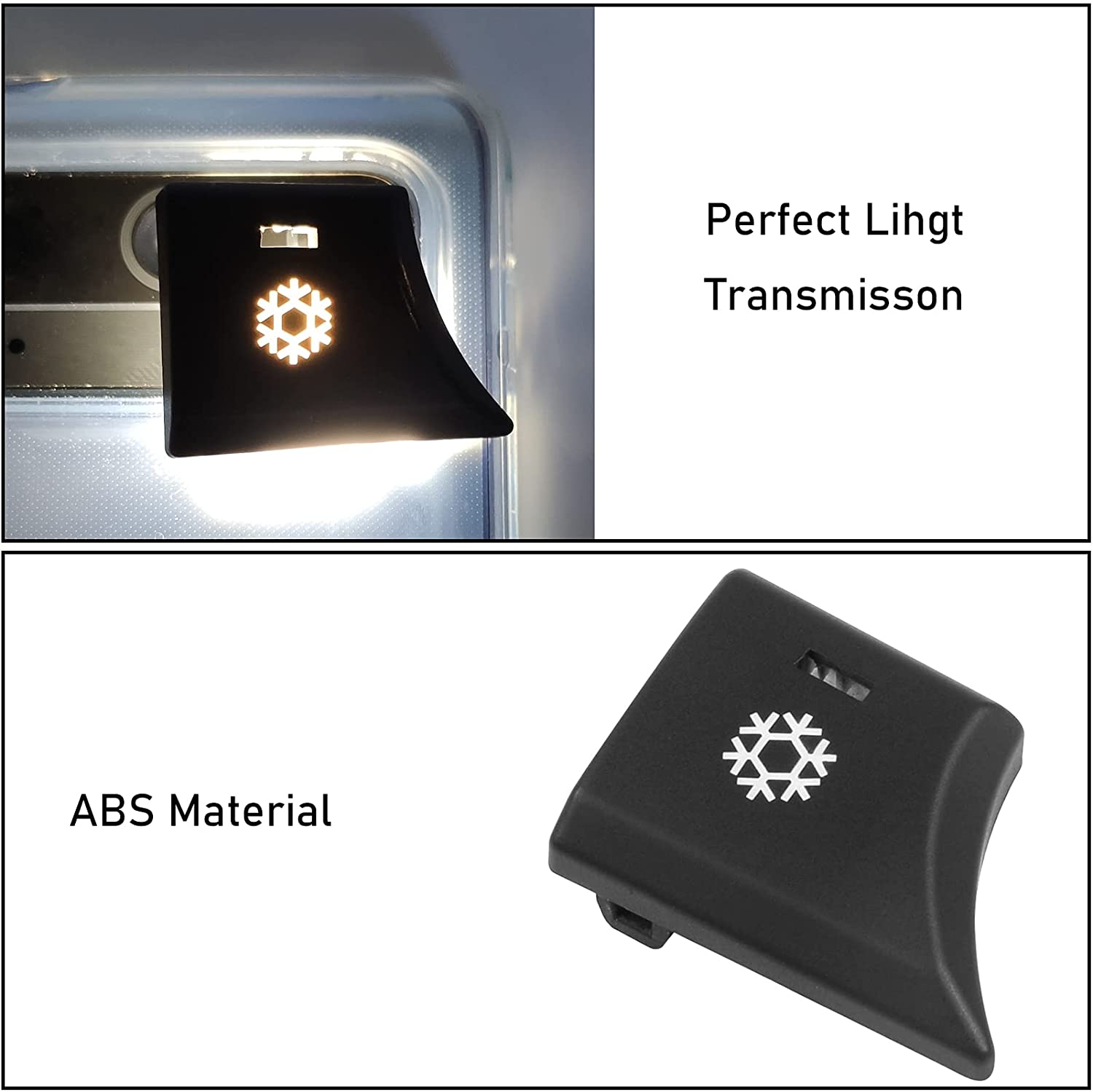 Upgraded For BMW X5/X6 Air Recirculation Button/Snowflake Button Covers | YDSSTORE