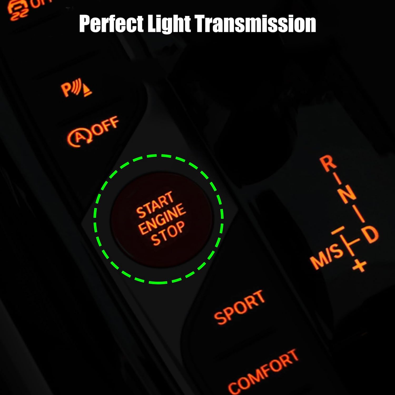 Sports Red Start Stop Button For BMW 1 2 3 8 X5 X6 X7 Z4 | YDSSTORE