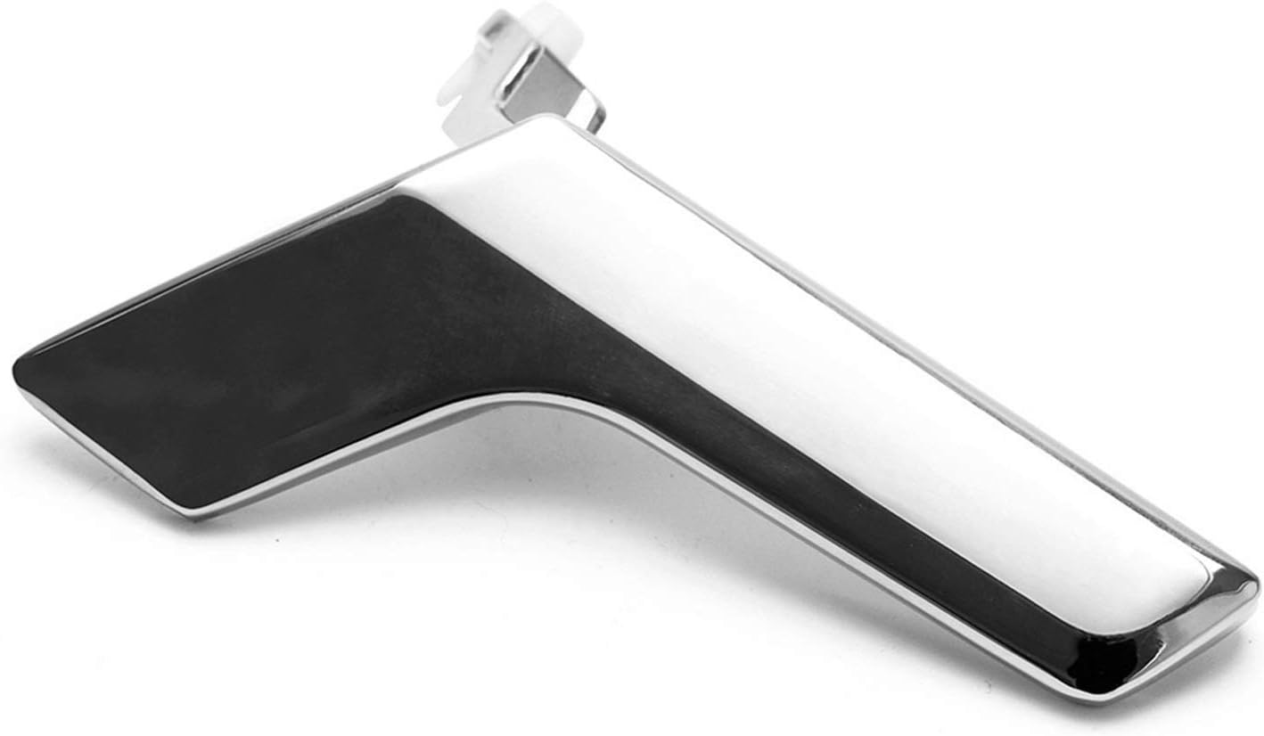 Front/Rear Left/Rigjht Side Chrome Matte Car Inner Interior Door Handle Repair Kit for Mercedes W204 X204 Inner Trim Cover (Color : Left Metal Chrome)