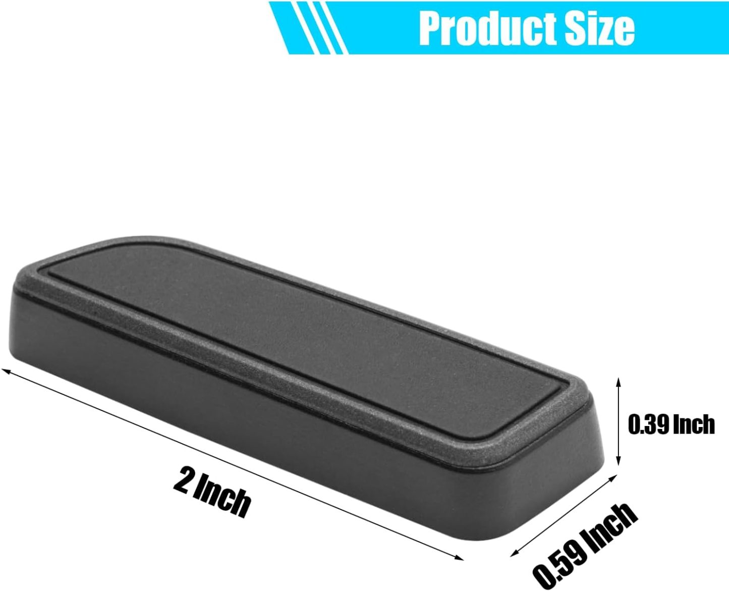 YDSSTORE Compatible with Tesla Model 3/Y Seat Adjustement Button 2021 2022 2023.Driver Side Seat Cushion Forward Button Cover for Model 3 Model Y Seat Adjust Button 1098840-01-D.Power Seat Switch Button-autoydsstore