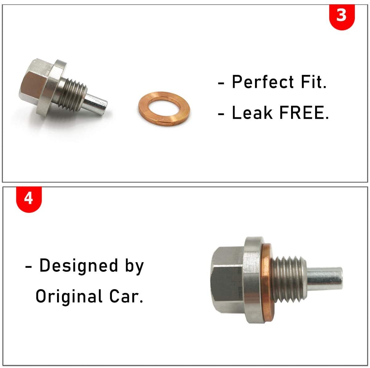 M14x1.5 Oil Drain Plug For Honda Hyundai Ford Kia Mazda etc. | YDSSTORE