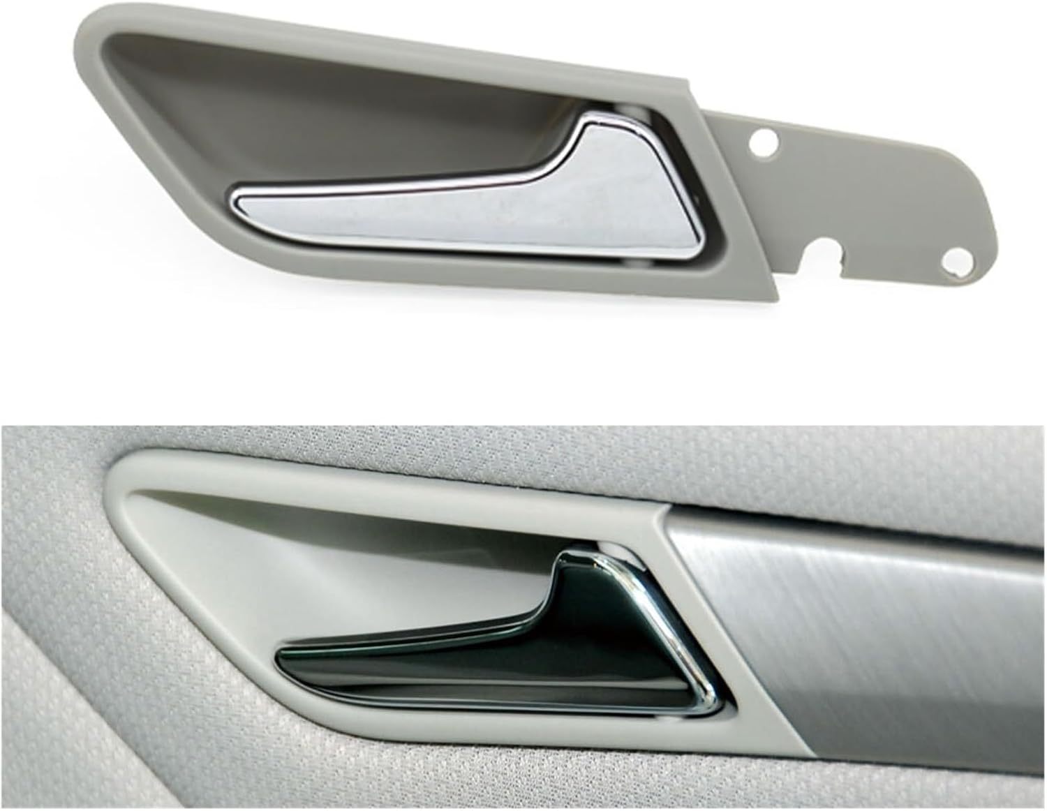 Interior Car Left Right Opening Door Pull Handle Assembly Compatible with Mercedes Benz A B Class W169 W245 A160 A180 B200 B260 A1697600961 (Color : Beige Left)