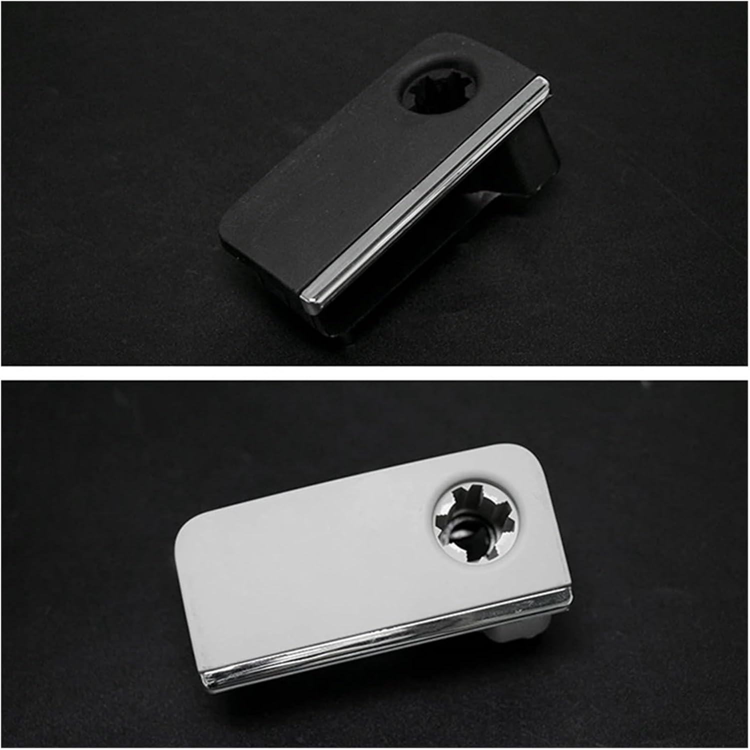 RFAXAVPH Tapa de la manija de la guantera del coche for Mercedes apto for Benz ML GL CLASE W164 2007-2011 manija de la hebilla del interruptor de la caja de herramientas(Beige)