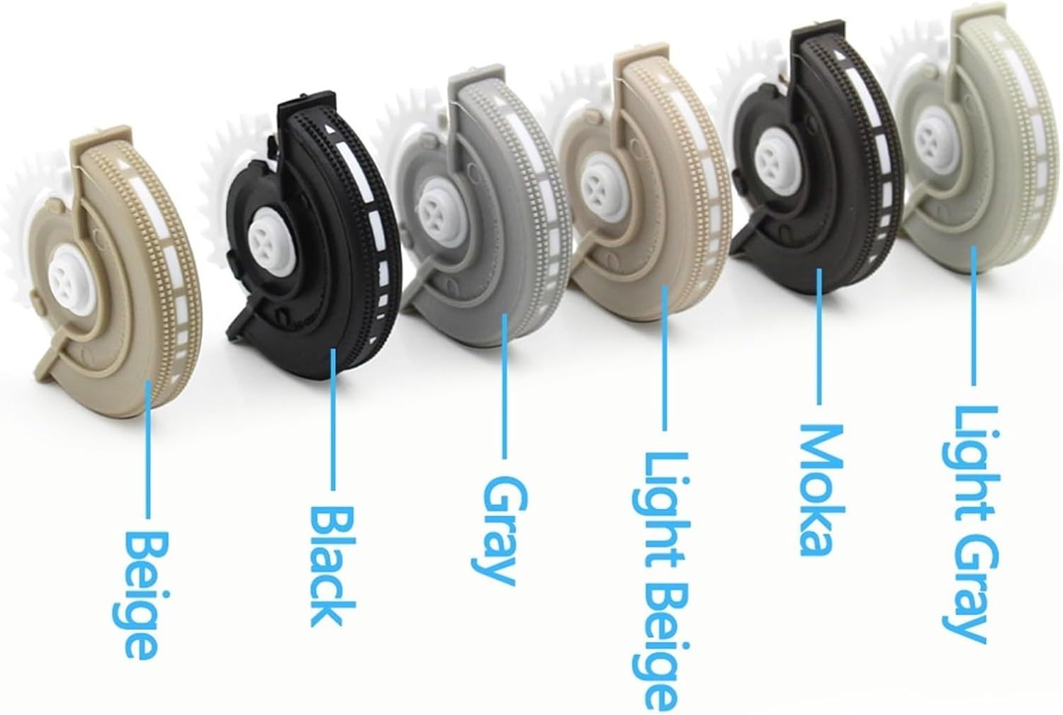 Auto Achter Airconditioning Air Vent Base Roller AC Vent Rolling Wheel Fit for Mercedes Benz CE GLK Klasse W204 W212 W207 X204 2007-2016 20483043549116 Clips voor ventilatierooster