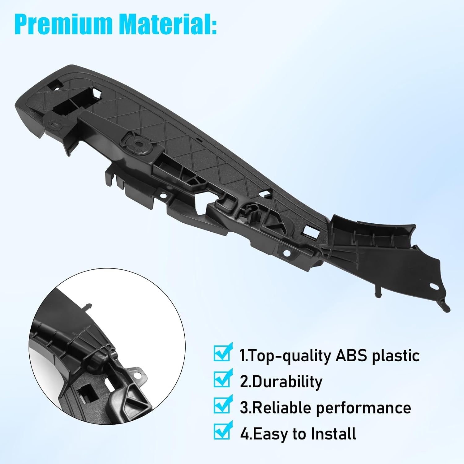 For BMW Front Seat Track Rail Cover | 5 . 6 . 7 . X5. X6 |EOM NO. 52107317458 | YDSSTORE