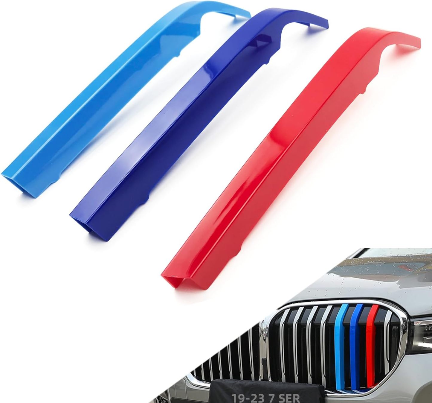 YDSSTORE Grille color stripes accessories 2020-2024 G14 G15 G16 8 Series 840I 850i 8-Beam