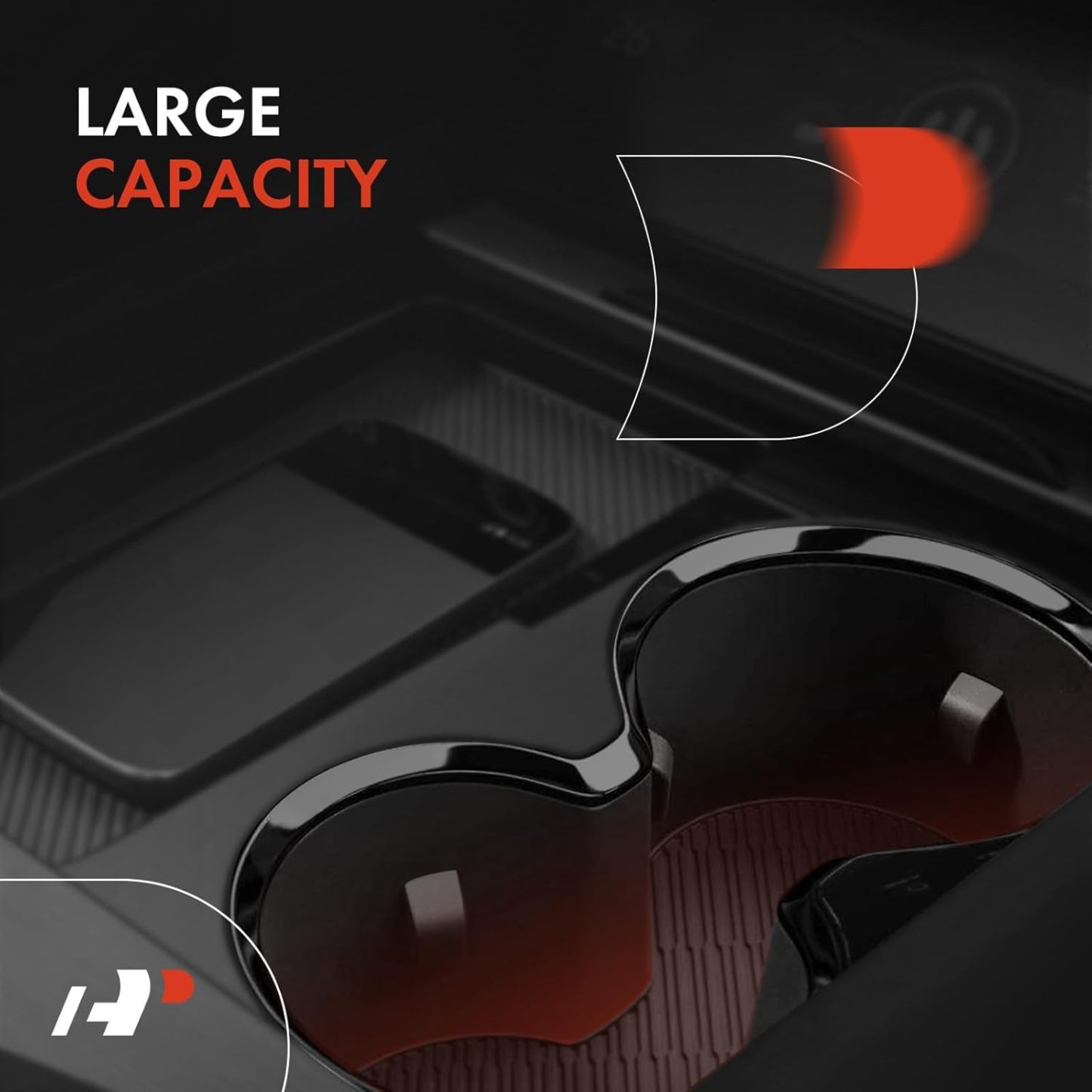 Cup Holder Compatible with Mercedes-Benz G500 2002-2018. G55 AMG 2003-2011. G550 2009-2018. G550 4x4 2017-2018. G63 AMG 2013-2018. G65 AMG 2014-2018. Front Right Passenger Side. Black