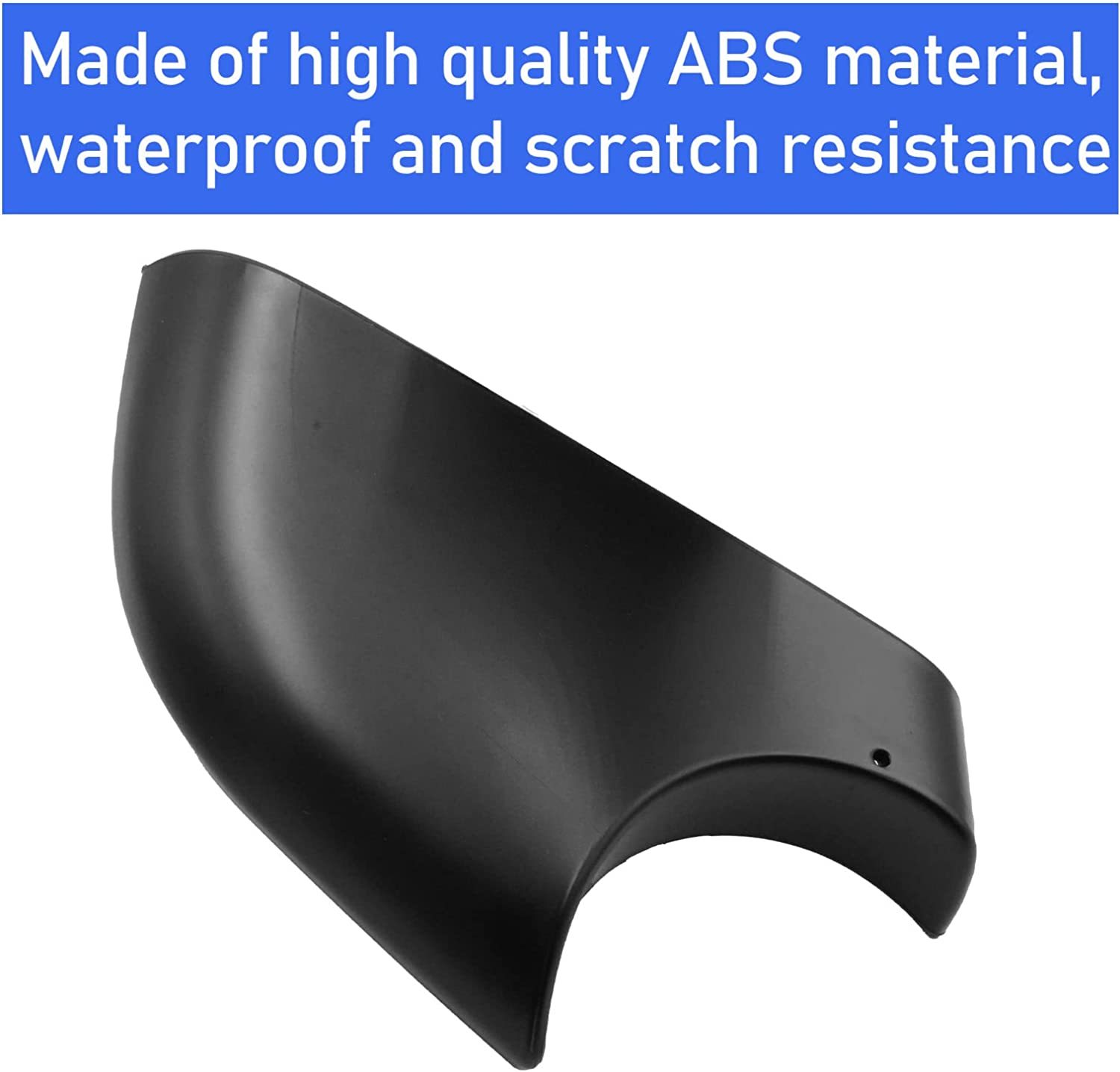 YDSSTORE Compatible with Tesla Model 3 Mirror Lower Cover 2017-2022.Left Drive Side Rearview Mirror Base Cover Trim. Side Mirror Bottom Cover Replacement for Tesla Model 3 Wing Mirror Repair(Left)-autoydsstore