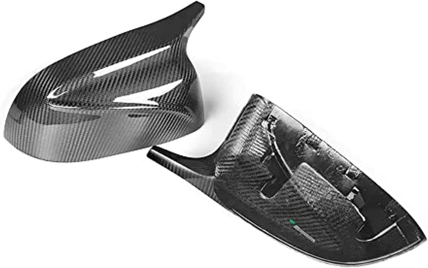 YDSSTORE  Real Carbon Fiber Mirror Cover Caps for BMW X3 X4 X5 X6 X7 G01 G02 G05 G06 G07 (2018-2025)