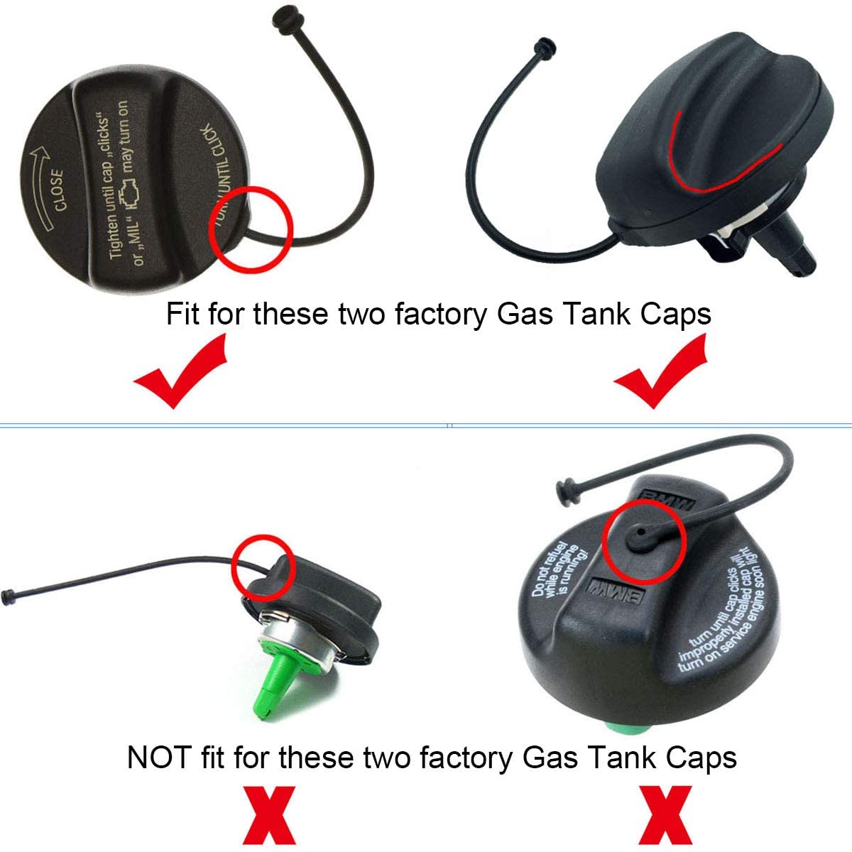 For BMW Fuel Door Cover | YDSSTORE