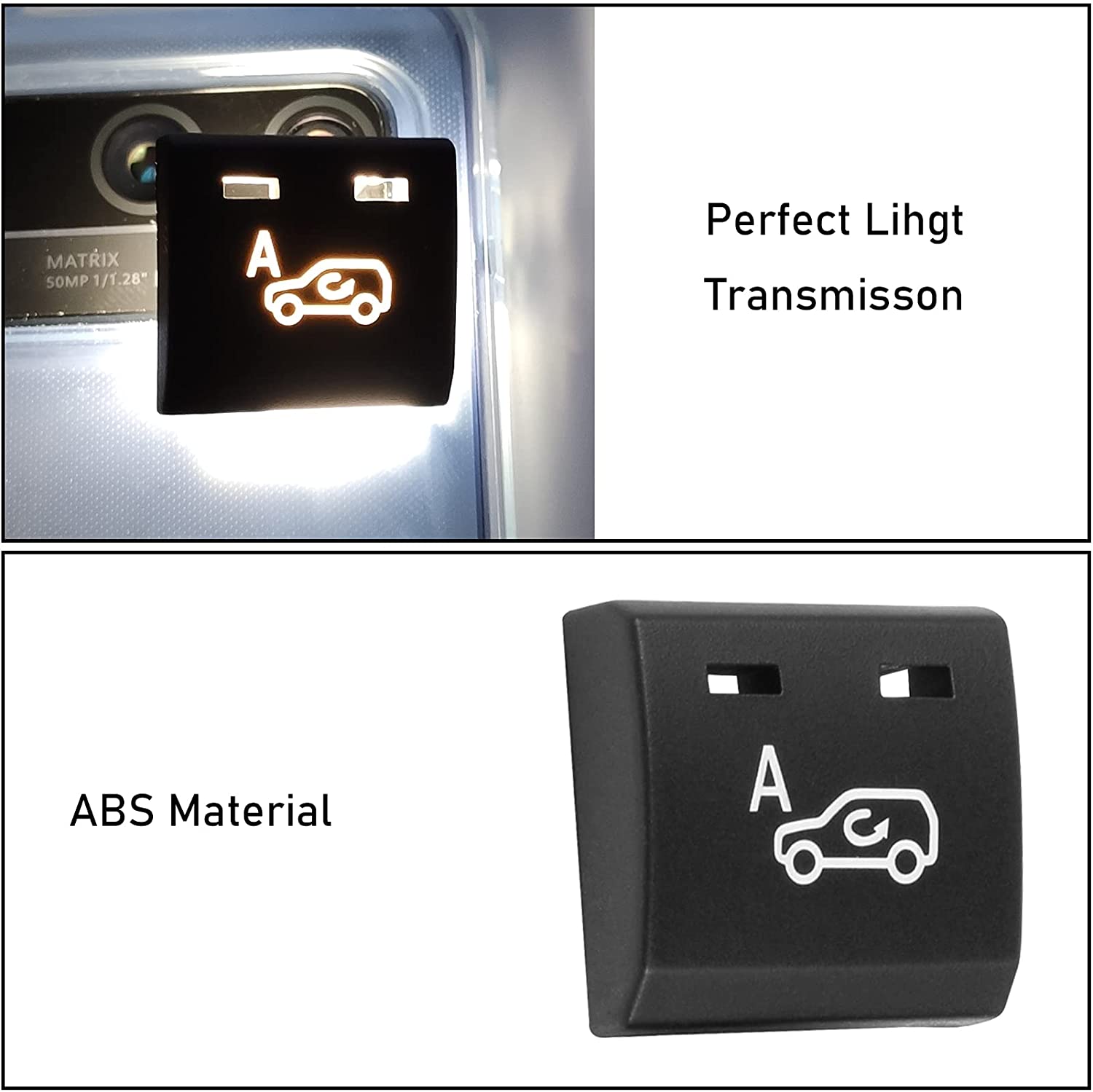 Upgraded For BMW X5/X6 Air Recirculation Button/Snowflake Button Covers | YDSSTORE