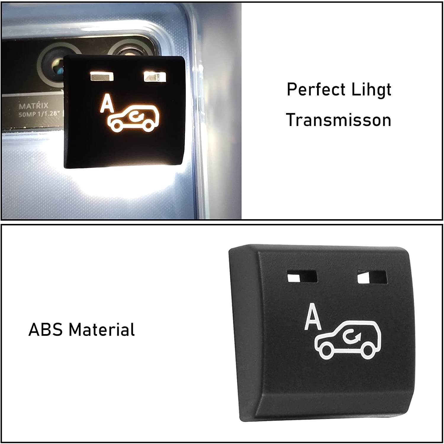 Upgraded For BMW X5/X6 Air Recirculation Button/Snowflake Button Covers | YDSSTORE