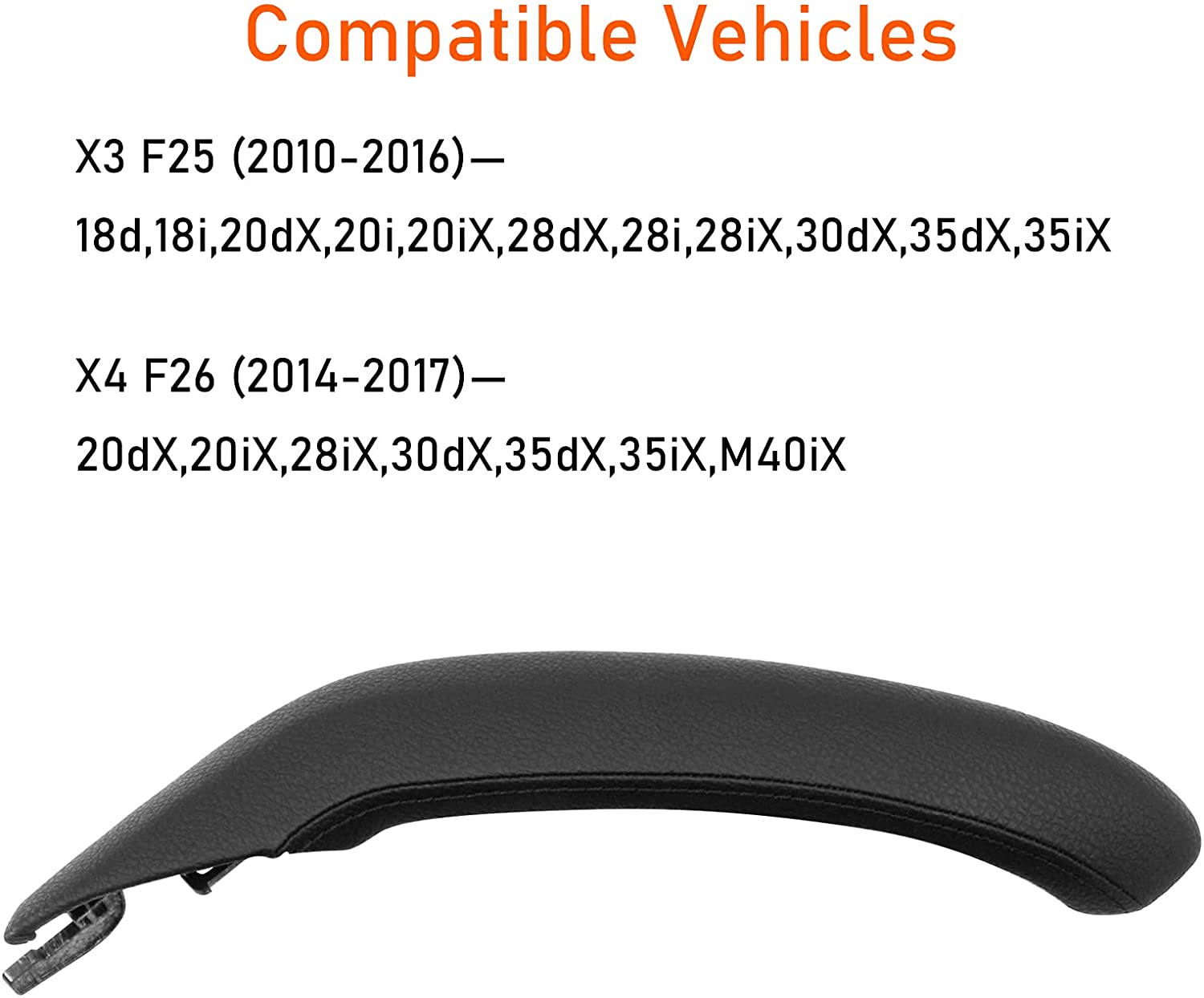 For BMW X3 X4 Car Door Handle Outer Cover | Left  | YDSSTORE