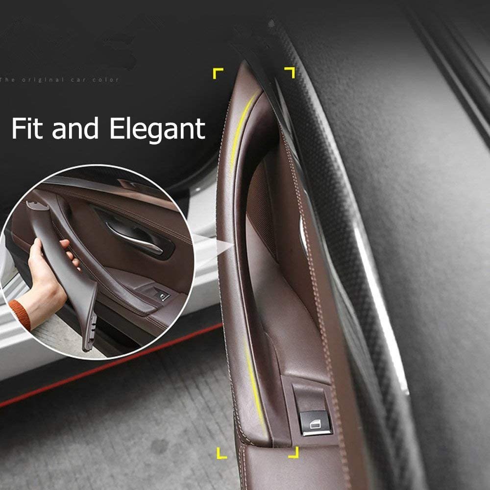 For BMW 5 Series F10/F11: Car Door Handle Kit+Window Switch Covers 7pcs | YDSSTORE