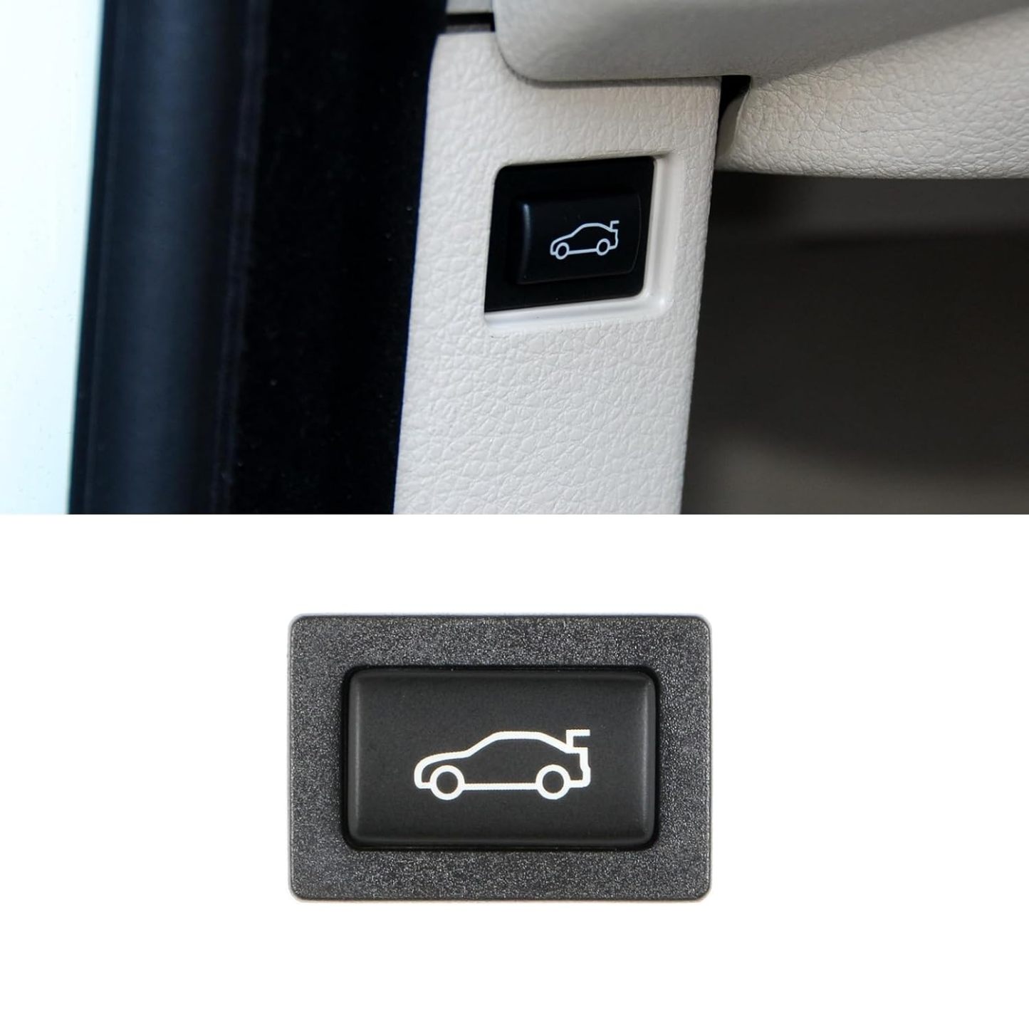 For BMW Trunk Switch Assembly Rear Release Switch 1 2 3 4 5 6 7 X1 X3 Z4 (Black) | YDSSTORE