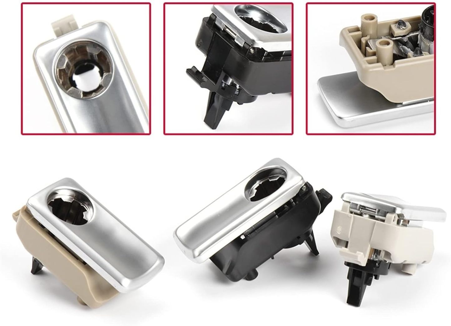 FREAZE Fit for Mercedes W166 W292 Auto Handschoenenkastje Handvat Cover Deksel Slot for Ben ML GL GLE GLS Klasse toolbox Handschoenenkastjes Cover Schakelaar|